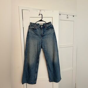 Reformation Blue Flare & Wide Leg Jeans